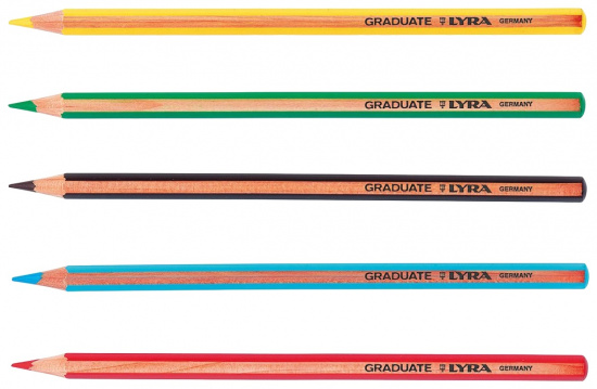 Набор цветных карандашей Lyra Graduate Permanent  24 цв.  